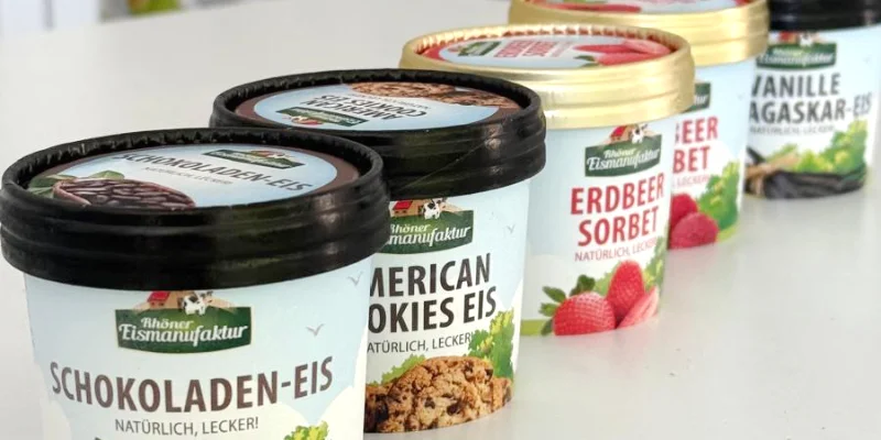 Rhöner Eismanufaktur – Bauernhof-Eis im Becher